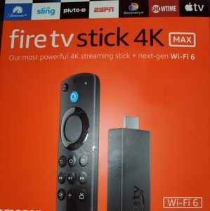 Amazon 4k max fire stick NEW!!!!
